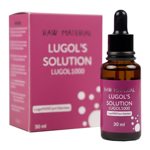 Lugol Solüsyon 1000 İyot 30 ml Damla | % 0,8 İyot & %1,6 Potasyum İyodür