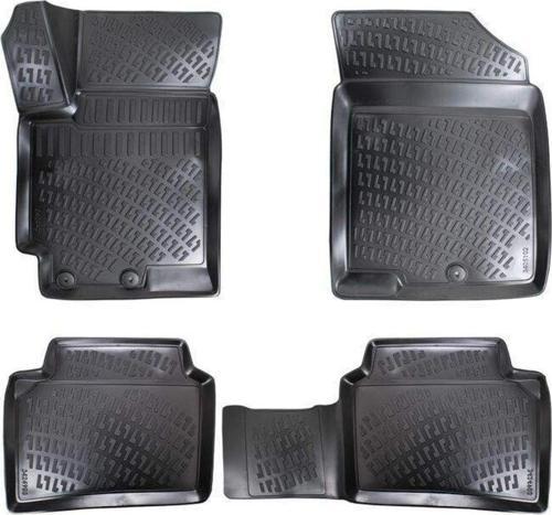 Kia Rio 3d Paspas Havuzlu Hb 2017 - 2020 Arası Siyah Son Kasa 4 Parça Set