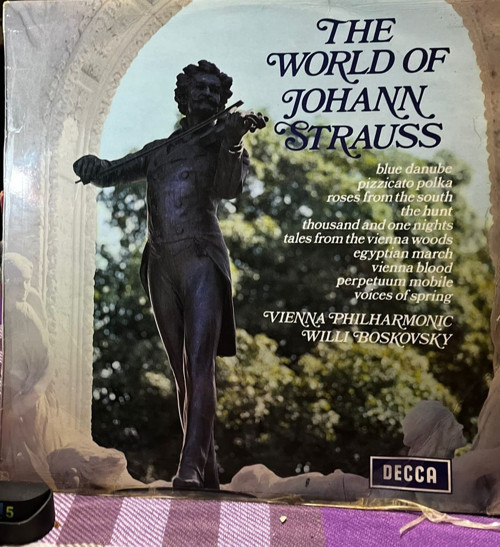 The World of Johann Strauss - Willi Boskovsky & Vienna Philharmonic - Decca SPA 10 Vinyl
