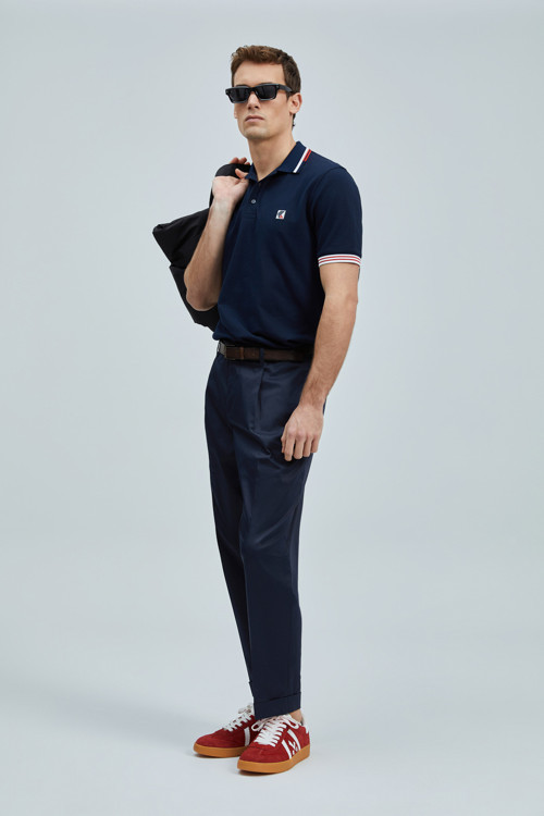 Eros Smart Erkek Polo Tişört Lacivert