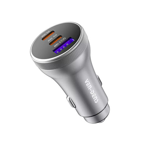 VD-CC012 Premium 90W 3-Port Hızlı Araç Şarj Cihazı