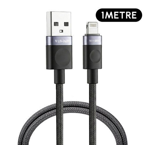 VD-DCM02 Premium Lightning Örgülü Hızlı Şarj Kablosu - 1 Metre