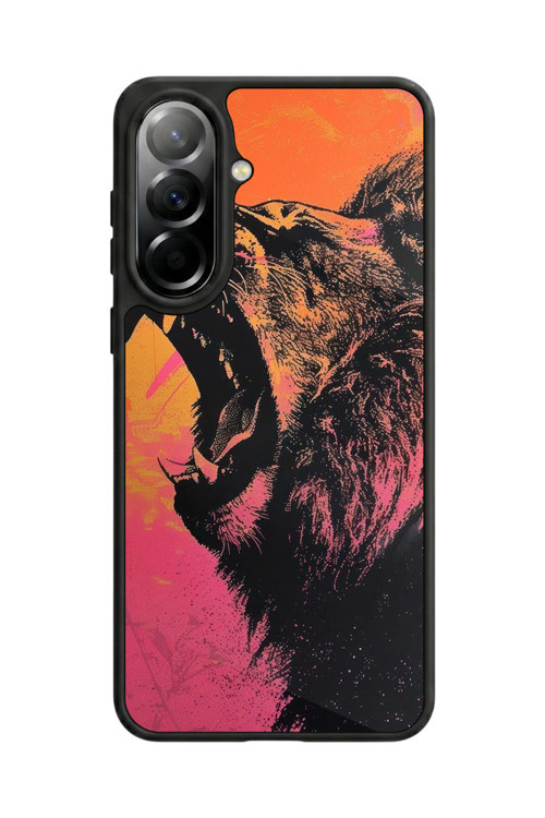 Samsung Galaxy A37 Uyumlu Baskılı, Mat Siyah,Yumuşak Silikon, Koruyucu,Şok Emici Kapak,Kılıf
