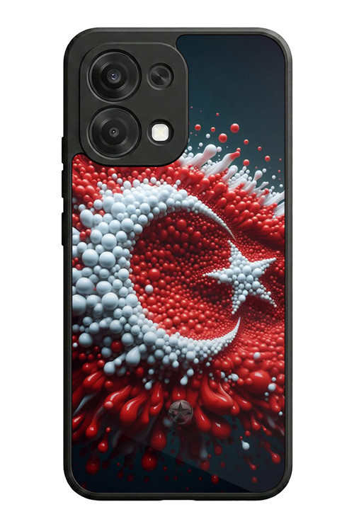 A6 Pro Uyumlu Baskılı, Mat Siyah,Yumuşak Silikon, Koruyucu,Şok Emici Kapak,Kılıf