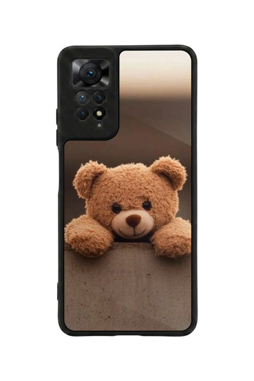 Redmi Note 11 Pro / 12 Pro Uyumlu Baskılı, Mat Siyah,Yumuşak Silikon, Koruyucu,Şok Emici Kapak,Kılıf