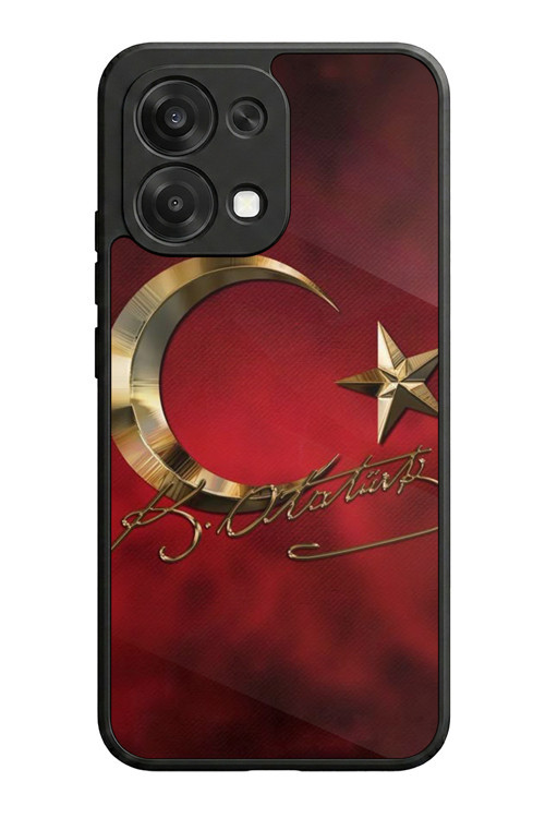 A6 Pro Uyumlu Baskılı, Mat Siyah,Yumuşak Silikon, Koruyucu,Şok Emici Kapak,Kılıf