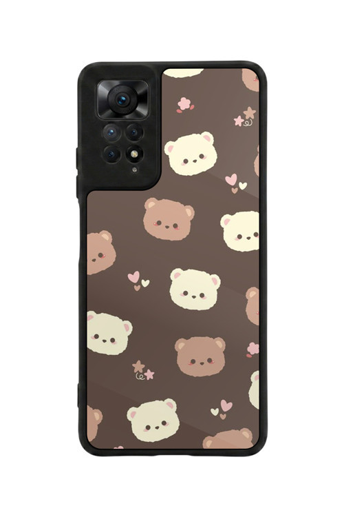 Redmi Note 11 Pro / 12 Pro Uyumlu Baskılı, Mat Siyah,Yumuşak Silikon, Koruyucu,Şok Emici Kapak,Kılıf