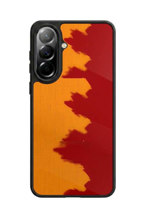 Samsung Galaxy A37 Uyumlu Baskılı, Mat Siyah,Yumuşak Silikon, Koruyucu,Şok Emici Kapak,Kılıf