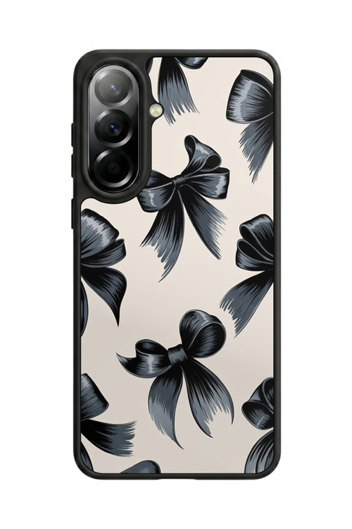 Samsung Galaxy A57 Uyumlu Baskılı, Mat Siyah,Yumuşak Silikon, Koruyucu,Şok Emici Kapak,Kılıf