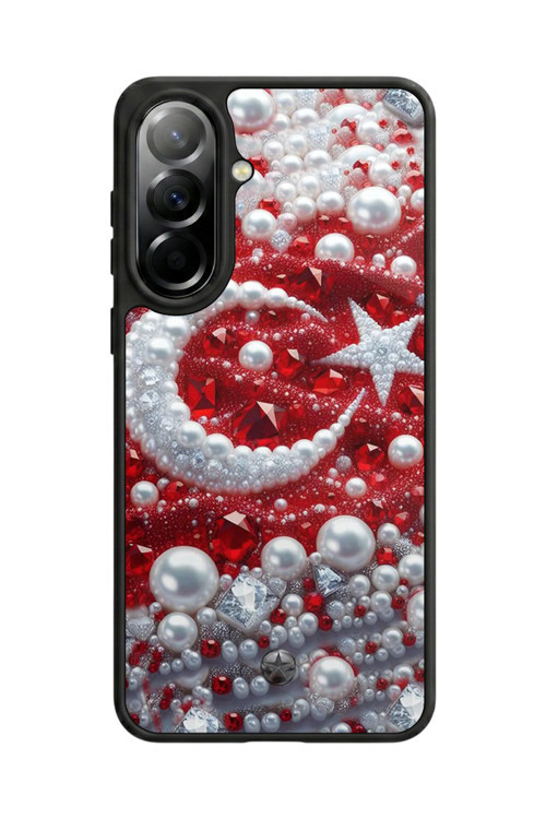 Samsung Galaxy A57 Uyumlu Baskılı, Mat Siyah,Yumuşak Silikon, Koruyucu,Şok Emici Kapak,Kılıf