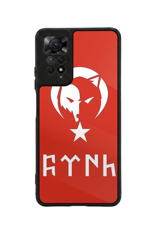 Redmi Note 11 Pro / 12 Pro Uyumlu Baskılı, Mat Siyah,Yumuşak Silikon, Koruyucu,Şok Emici Kapak,Kılıf