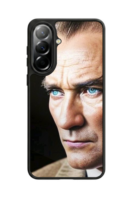 Samsung Galaxy A37 Uyumlu Baskılı, Mat Siyah,Yumuşak Silikon, Koruyucu,Şok Emici Kapak,Kılıf