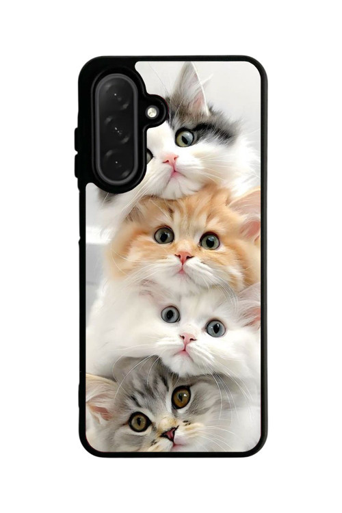 Samsung Galaxy A26 Uyumlu Mat Siyah Kılıf, Yumuşak Silikon, Koruyucu, Şok Emici Kapak Kılıf