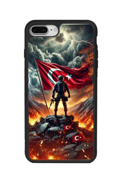 Apple İphone 7 Plus Uyumlu Mat Siyah Kılıf, Yumuşak Silikon, Koruyucu, Şok Emici Kapak Kılıf