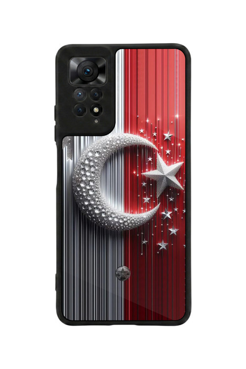 Redmi Note 11 Pro / 12 Pro Uyumlu Baskılı, Mat Siyah,Yumuşak Silikon, Koruyucu,Şok Emici Kapak,Kılıf