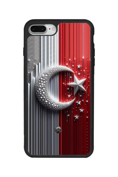 Apple İphone 8 Plus Uyumlu Mat Siyah Kılıf, Yumuşak Silikon, Koruyucu, Şok Emici Kapak Kılıf