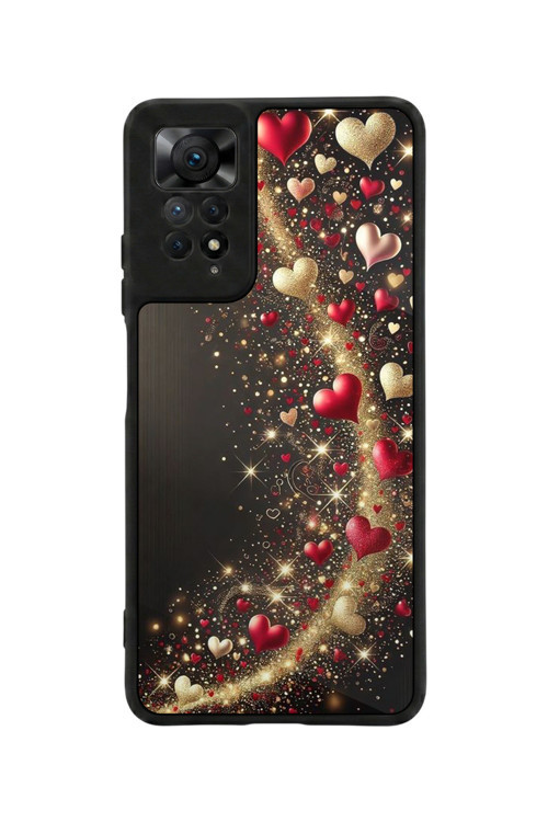 Redmi Note 11 Pro / 12 Pro Uyumlu Baskılı, Mat Siyah,Yumuşak Silikon, Koruyucu,Şok Emici Kapak,Kılıf