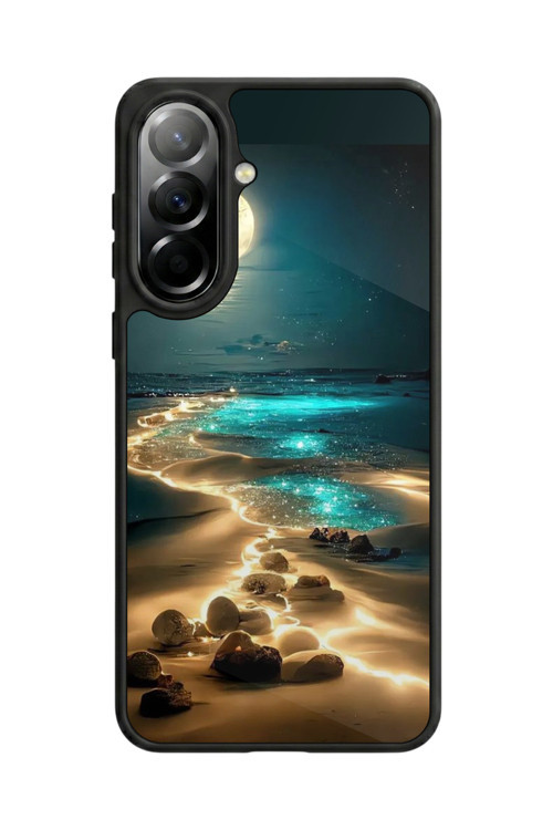 Samsung Galaxy A57 Uyumlu Baskılı, Mat Siyah,Yumuşak Silikon, Koruyucu,Şok Emici Kapak,Kılıf