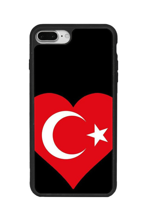 Apple İphone 8 Plus Uyumlu Mat Siyah Kılıf, Yumuşak Silikon, Koruyucu, Şok Emici Kapak Kılıf