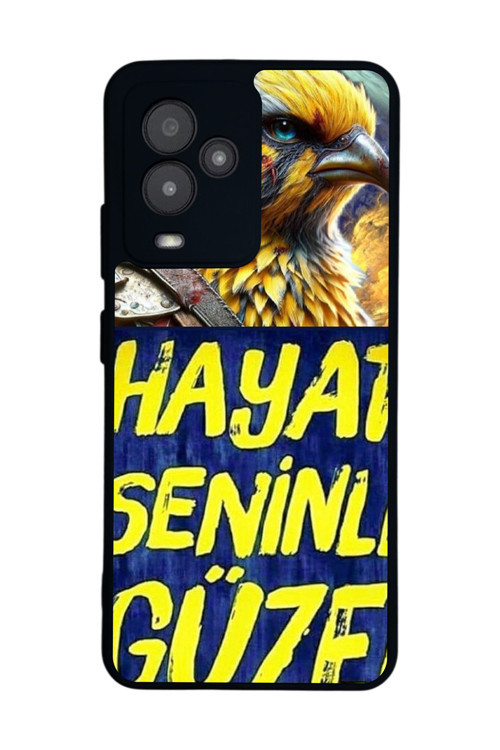 GM 24 Pro Uyumlu Baskılı, Mat Siyah,Yumuşak Silikon, Koruyucu,Şok Emici Kapak,Kılıf