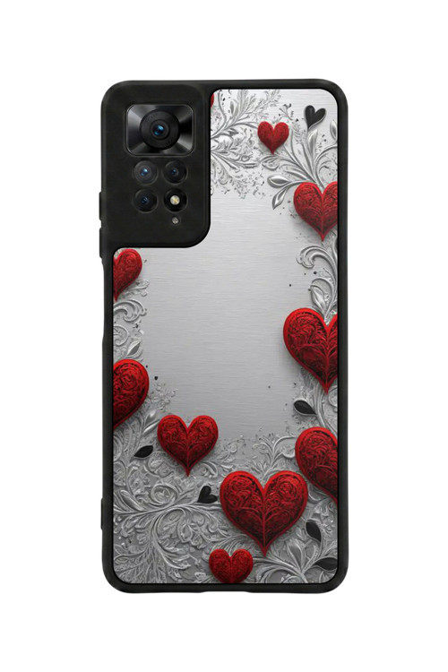 Redmi Note 11 Pro / 12 Pro Uyumlu Baskılı, Mat Siyah,Yumuşak Silikon, Koruyucu,Şok Emici Kapak,Kılıf