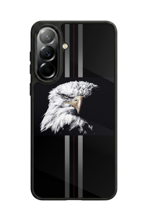 Samsung Galaxy A37 Uyumlu Baskılı, Mat Siyah,Yumuşak Silikon, Koruyucu,Şok Emici Kapak,Kılıf