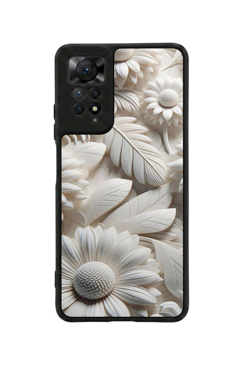 Redmi Note 11 Pro / 12 Pro Uyumlu Baskılı, Mat Siyah,Yumuşak Silikon, Koruyucu,Şok Emici Kapak,Kılıf