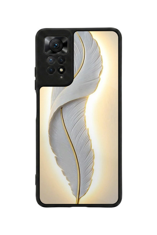 Redmi Note 11 Pro / 12 Pro Uyumlu Baskılı, Mat Siyah,Yumuşak Silikon, Koruyucu,Şok Emici Kapak,Kılıf