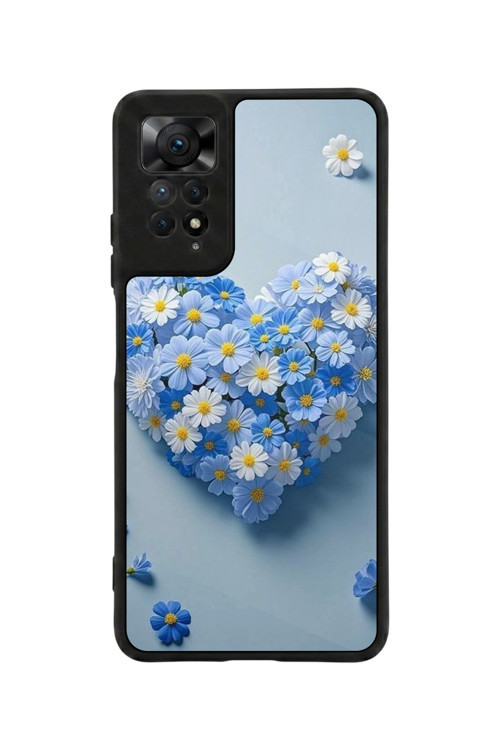 Redmi Note 11 Pro / 12 Pro Uyumlu Baskılı, Mat Siyah,Yumuşak Silikon, Koruyucu,Şok Emici Kapak,Kılıf