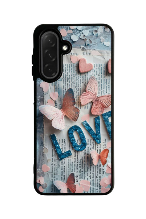 Samsung Galaxy A56 Uyumlu Mat Siyah Kılıf – Yumuşak Silikon, Koruyucu, Şok Emici Kapak