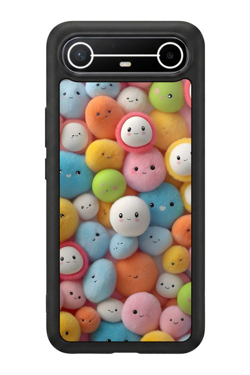 Spark Slim 5G Uyumlu Baskılı, Mat Siyah,Yumuşak Silikon, Koruyucu,Şok Emici Kapak,Kılıf