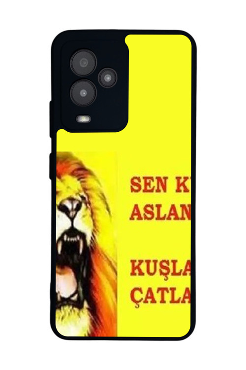 GM 24 Pro Uyumlu Baskılı, Mat Siyah,Yumuşak Silikon, Koruyucu,Şok Emici Kapak,Kılıf