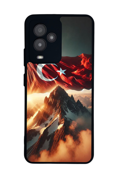 GM 24 Pro Uyumlu Baskılı, Mat Siyah,Yumuşak Silikon, Koruyucu,Şok Emici Kapak,Kılıf