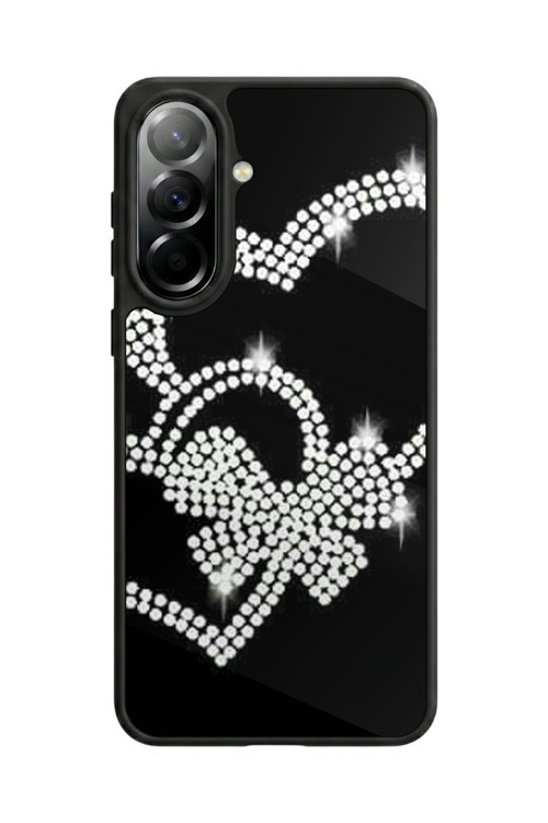 Samsung Galaxy A57 Uyumlu Baskılı, Mat Siyah,Yumuşak Silikon, Koruyucu,Şok Emici Kapak,Kılıf