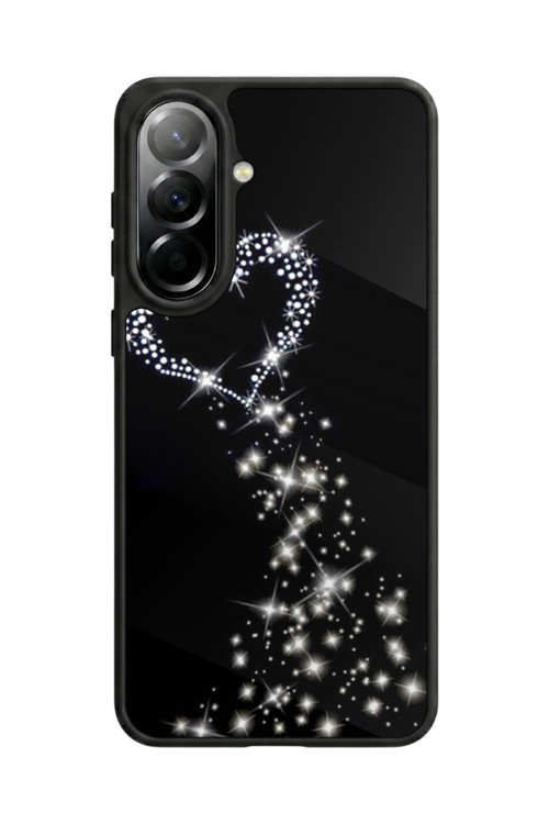 Samsung Galaxy A57 Uyumlu Baskılı, Mat Siyah,Yumuşak Silikon, Koruyucu,Şok Emici Kapak,Kılıf