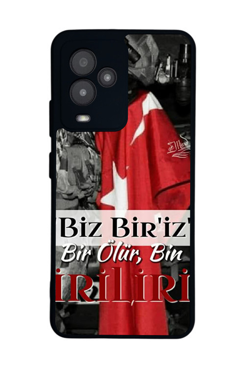 GM 24 Pro Uyumlu Baskılı, Mat Siyah,Yumuşak Silikon, Koruyucu,Şok Emici Kapak,Kılıf