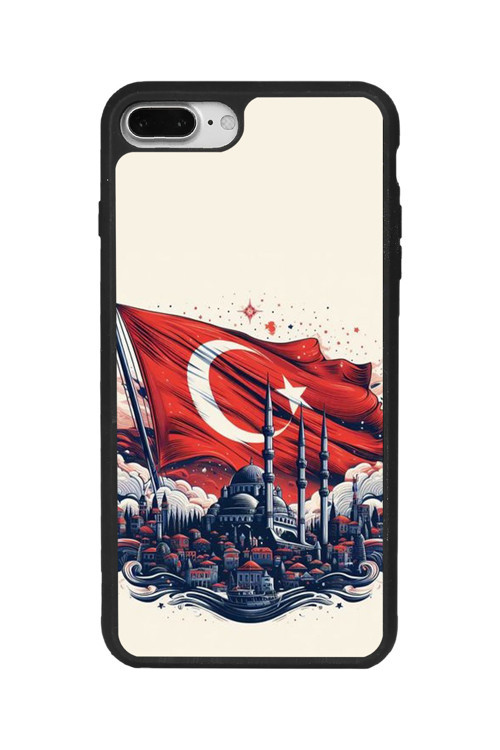 Apple İphone 7 Plus Uyumlu Mat Siyah Kılıf, Yumuşak Silikon, Koruyucu, Şok Emici Kapak Kılıf