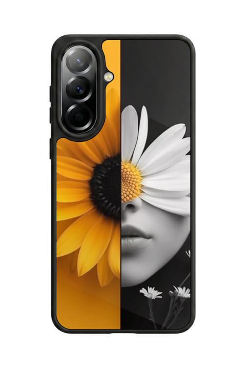 Samsung Galaxy A37 Uyumlu Baskılı, Mat Siyah,Yumuşak Silikon, Koruyucu,Şok Emici Kapak,Kılıf