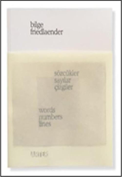 Bilge Friedlaender-Sözcükler Sayılar Çizgiler