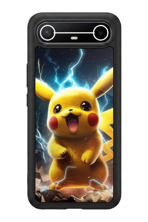 Spark Slim 5G Uyumlu Baskılı, Mat Siyah,Yumuşak Silikon, Koruyucu,Şok Emici Kapak,Kılıf