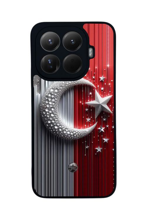 Mi 15 T Pro 5G Uyumlu Baskılı, Mat Siyah,Yumuşak Silikon, Koruyucu,Şok Emici Kapak,Kılıf