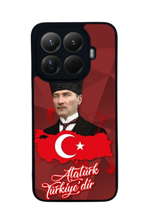 Mi 15 T Pro 5G Uyumlu Baskılı, Mat Siyah,Yumuşak Silikon, Koruyucu,Şok Emici Kapak,Kılıf