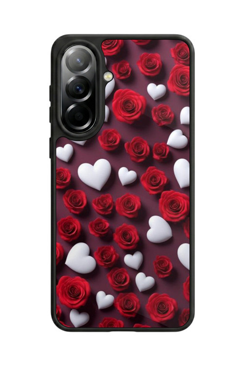 Samsung Galaxy A57 Uyumlu Baskılı, Mat Siyah,Yumuşak Silikon, Koruyucu,Şok Emici Kapak,Kılıf