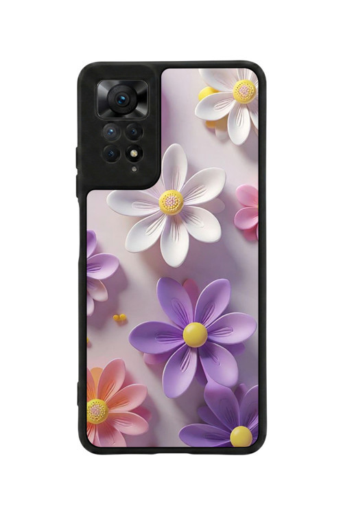 Redmi Note 11 Pro / 12 Pro Uyumlu Baskılı, Mat Siyah,Yumuşak Silikon, Koruyucu,Şok Emici Kapak,Kılıf