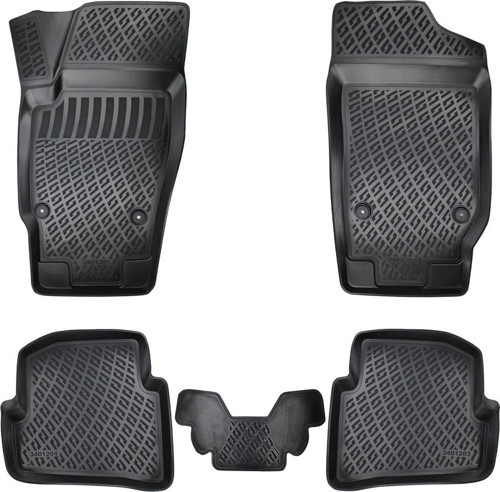 Vw Paspas Polo 6r 3d Siyah 2009-2017 Uyumlu