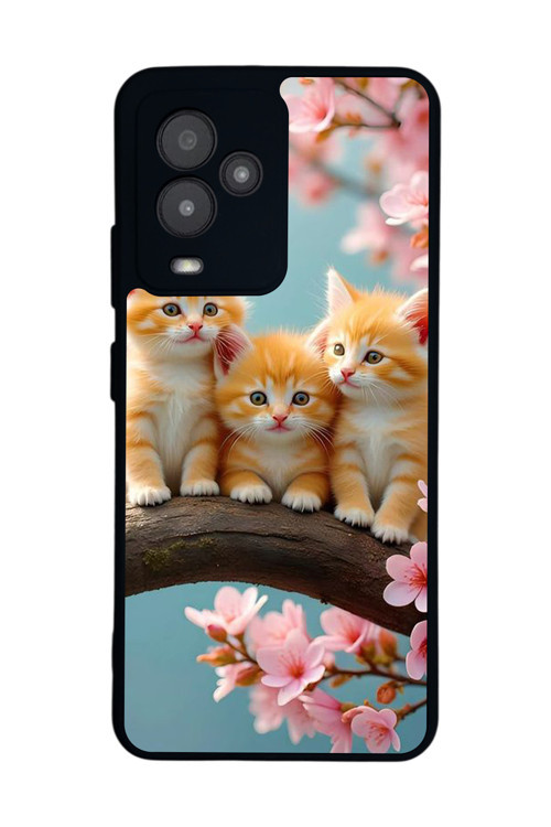 GM 24 Pro Uyumlu Baskılı, Mat Siyah,Yumuşak Silikon, Koruyucu,Şok Emici Kapak,Kılıf