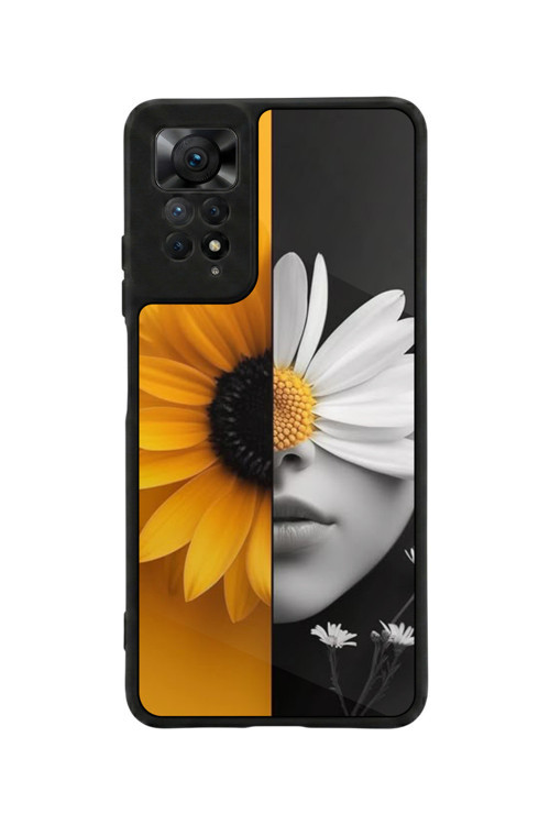 Redmi Note 11 Pro / 12 Pro Uyumlu Baskılı, Mat Siyah,Yumuşak Silikon, Koruyucu,Şok Emici Kapak,Kılıf