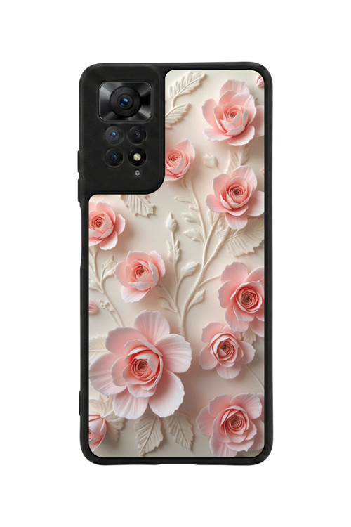 Redmi Note 11 Pro / 12 Pro Uyumlu Baskılı, Mat Siyah,Yumuşak Silikon, Koruyucu,Şok Emici Kapak,Kılıf