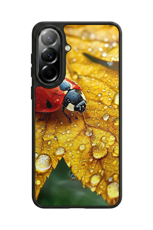 Samsung Galaxy A57 Uyumlu Baskılı, Mat Siyah,Yumuşak Silikon, Koruyucu,Şok Emici Kapak,Kılıf