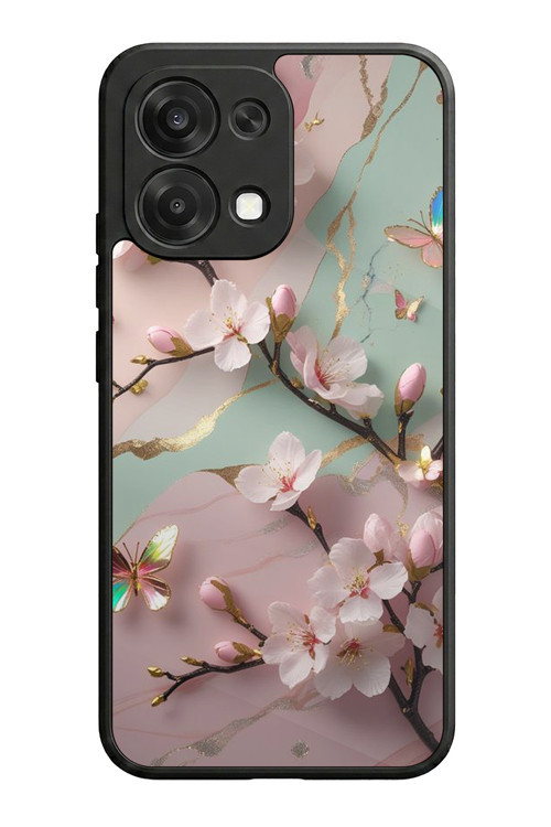 A6 Pro Uyumlu Baskılı, Mat Siyah,Yumuşak Silikon, Koruyucu,Şok Emici Kapak,Kılıf